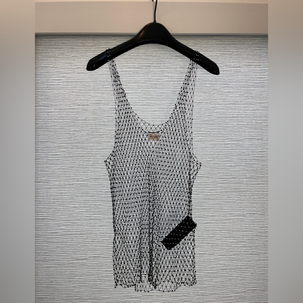 Rare YSL Crystal Embellished Mesh Cami Top – NWT, Never Worn